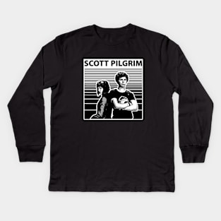 scott pilgrim vs the world !!! Kids Long Sleeve T-Shirt